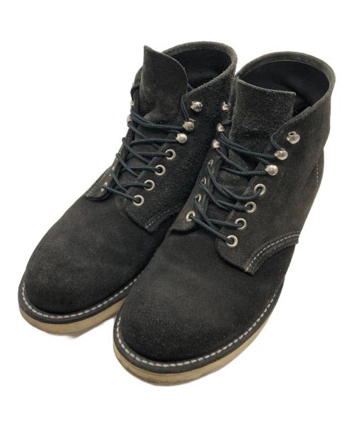 RED WING SHOES（レッドウィング）RED WING SHOES (レッドウィング) 6-inch Classic Round ブラック サイズ:US8の古着・服飾アイテム
