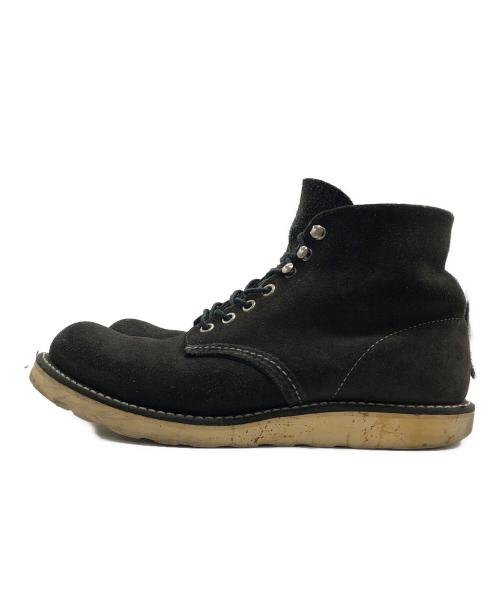 RED WING SHOES（レッドウィング）RED WING SHOES (レッドウィング) 6-inch Classic Round ブラック サイズ:US8の古着・服飾アイテム