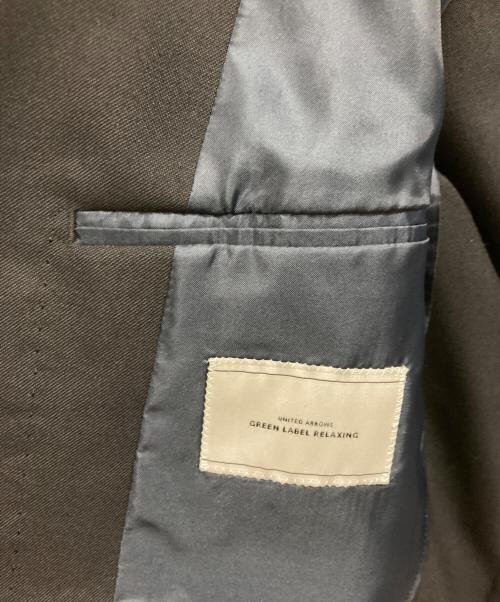 green label relaxing（グリーンレーベルリラクシング）green label relaxing (グリーンレーベルリラクシング) TW トロピカル ダブルブレスト 4B ブレザー ジャケット ブラック サイズ:Mの古着・服飾アイテム