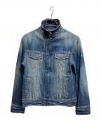 BURBERRY BLACK LABELバーバリーブラックレーベル）の古着「デニムジャケット」｜ブラック