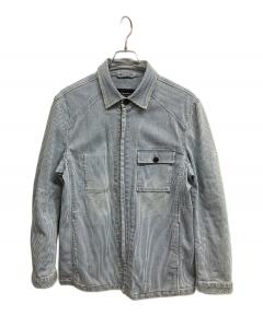 中古・古着通販】BURBERRY (バーバリー) デニムジャケット ネイビー