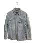 BURBERRY BLACK LABEL（バーバリーブラックレーベル）の古着「ヒッコリーデニムジャケット」｜ブルー