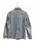 BURBERRY BLACK LABEL (バーバリーブラックレーベル) ヒッコリーデニムジャケット ブルー サイズ:L：8000円