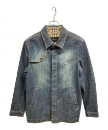 BURBERRY BLACK LABEL（バーバリーブラックレーベル）の古着「デニムジャケット」｜インディゴ
