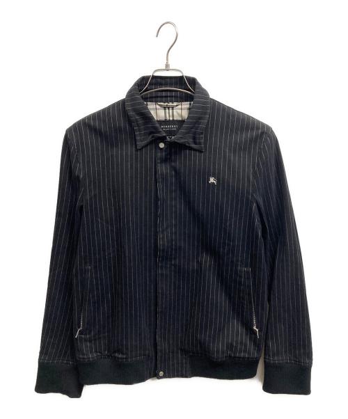 BURBERRY BLACK LABEL（バーバリーブラックレーベル）BURBERRY BLACK LABEL (バーバリーブラックレーベル) ジップアップジャケット/BURBERRY BLACK LABEL/BURBERRYジャケット ブラック サイズ:Mの古着・服飾アイテム