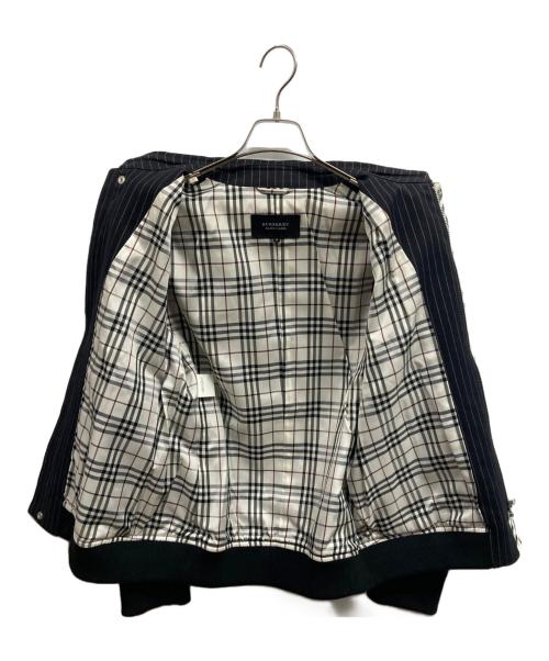 BURBERRY BLACK LABEL（バーバリーブラックレーベル）BURBERRY BLACK LABEL (バーバリーブラックレーベル) ジップアップジャケット/BURBERRY BLACK LABEL/BURBERRYジャケット ブラック サイズ:Mの古着・服飾アイテム