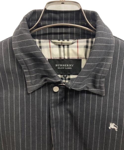 BURBERRY BLACK LABEL（バーバリーブラックレーベル）BURBERRY BLACK LABEL (バーバリーブラックレーベル) ジップアップジャケット/BURBERRY BLACK LABEL/BURBERRYジャケット ブラック サイズ:Mの古着・服飾アイテム