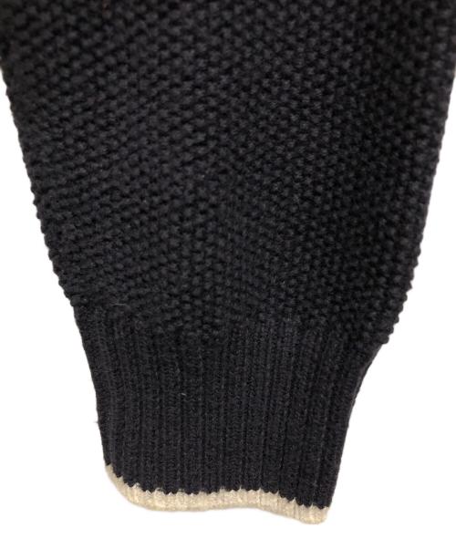 BURBERRY BLACK LABEL（バーバリーブラックレーベル）BURBERRY BLACK LABEL (バーバリーブラックレーベル) ボタンダウンニット ネイビー サイズ:2の古着・服飾アイテム