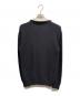 BURBERRY BLACK LABEL (バーバリーブラックレーベル) ボタンダウンニット ネイビー サイズ:2：5000円