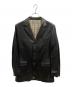 BURBERRY BLACK LABEL（バーバリーブラックレーベル）の古着「レザージャケット」｜ブラック
