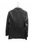 BURBERRY BLACK LABEL (バーバリーブラックレーベル) レザージャケット ブラック サイズ:M：9000円