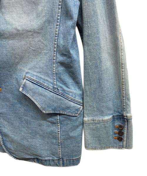 BURBERRY BLACK LABEL（バーバリーブラックレーベル）BURBERRY BLACK LABEL (バーバリーブラックレーベル) デニムジャケット スカイブルー サイズ:Mの古着・服飾アイテム