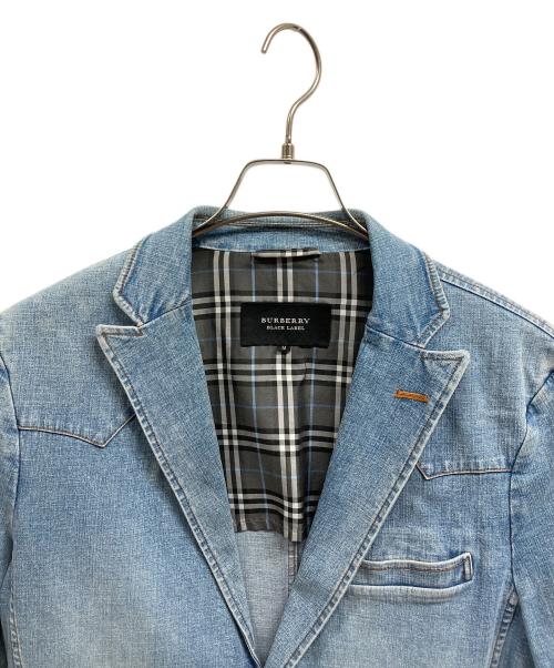 BURBERRY BLACK LABEL（バーバリーブラックレーベル）BURBERRY BLACK LABEL (バーバリーブラックレーベル) デニムジャケット スカイブルー サイズ:Mの古着・服飾アイテム