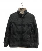 BURBERRY BLACK LABELバーバリーブラックレーベル）の古着「ダウンジャケット」｜ブラック