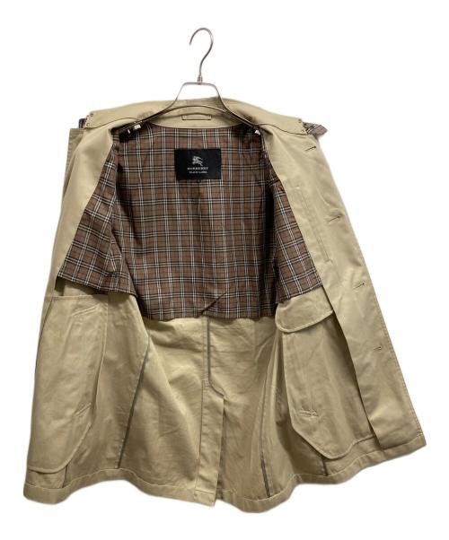 BURBERRY BLACK LABEL（バーバリーブラックレーベル）BURBERRY BLACK LABEL (バーバリーブラックレーベル) ハーフコート ベージュ サイズ:Sの古着・服飾アイテム