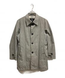 BURBERRY BLACK LABEL（バーバリーブラックレーベル）の古着「ステンカラーコート」｜グレー