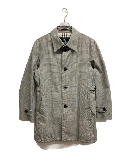 BURBERRY BLACK LABEL（バーバリーブラックレーベル）BURBERRY BLACK LABEL (バーバリーブラックレーベル) ステンカラーコート グレー サイズ:Mの古着・服飾アイテム