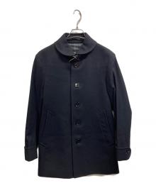 BURBERRY BLACK LABEL（バーバリーブラックレーベル）の古着「ウールコート/BURBERRYコート/BURBERRY BLACK LABEL」｜ブラック