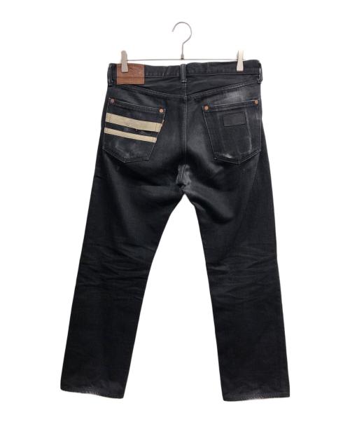 MOMOTARO JEANS（桃太郎ジーンズ）MOMOTARO JEANS (桃太郎ジーンズ) デニムパンツ ブラック サイズ:32の古着・服飾アイテム