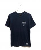 stussy×SOPH.ステューシー×ソフ）の古着「World Tour Tee/World Tour TeeTシャツ/stussy」｜ネイビー