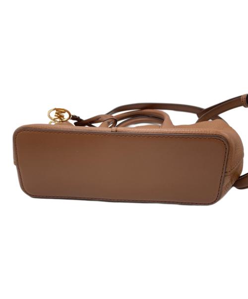 MICHAEL KORS（マイケルコース）MICHAEL KORS (マイケルコース) HYDE SM SATCHEL LEATHER/MICHAEL KORSバッグ ブラウンの古着・服飾アイテム