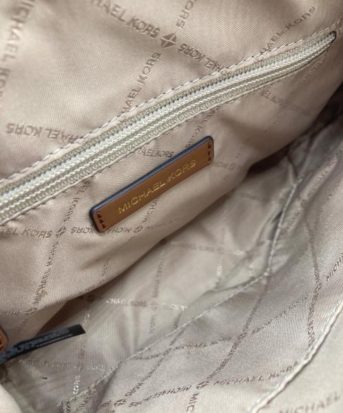 MICHAEL KORS（マイケルコース）MICHAEL KORS (マイケルコース) HYDE SM SATCHEL LEATHER/MICHAEL KORSバッグ ブラウンの古着・服飾アイテム