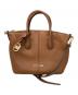 MICHAEL KORS（マイケルコース）の古着「HYDE SM SATCHEL LEATHER/MICHAEL KORSバッグ」｜ブラウン