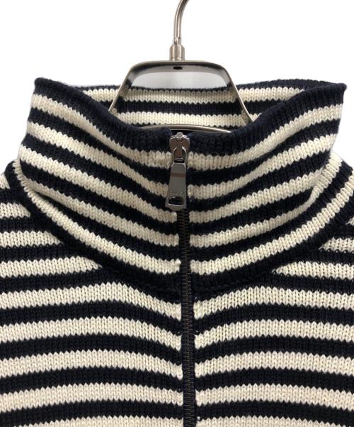 GUCCI（グッチ）GUCCI (グッチ) GGニットジャケット/GUCCIジャケット ネイビー、ホワイト、レッド サイズ:Sの古着・服飾アイテム