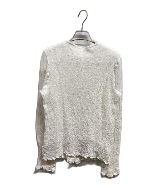 me ISSEY MIYAKE（ミーイッセイ ミヤケ）me ISSEY MIYAKE (ミーイッセイ ミヤケ) セットカーディガン ホワイト サイズ:2の古着・服飾アイテム