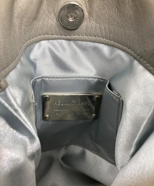 HELMUT LANG（ヘルムートラング）HELMUT LANG (ヘルムートラング) ホワイトレザーサコッシュ ベージュの古着・服飾アイテム