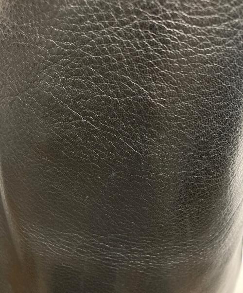 HELMUT LANG（ヘルムートラング）HELMUT LANG (ヘルムートラング) レザートートバッグ ブラックの古着・服飾アイテム