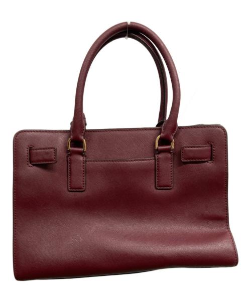 MICHAEL KORS（マイケルコース）MICHAEL KORS (マイケルコース) ディロン スモール トップジップ サッチェル レッドの古着・服飾アイテム