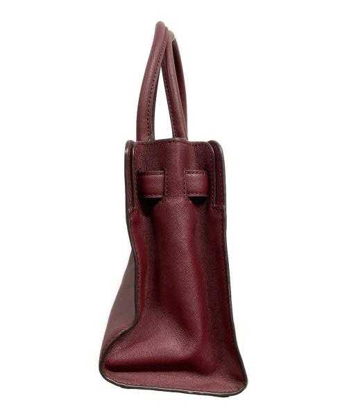 MICHAEL KORS（マイケルコース）MICHAEL KORS (マイケルコース) ディロン スモール トップジップ サッチェル レッドの古着・服飾アイテム