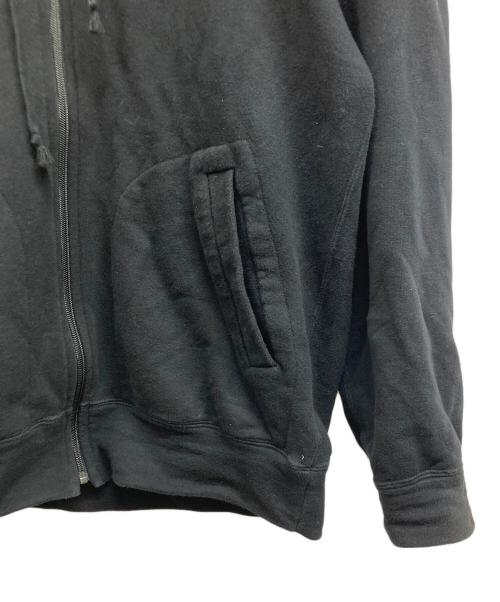 PLAY COMME des GARCONS（プレイコムデギャルソン）PLAY COMME des GARÇONS (プレイコムデギャルソン) ジップパーカー ブラック サイズ:Lの古着・服飾アイテム