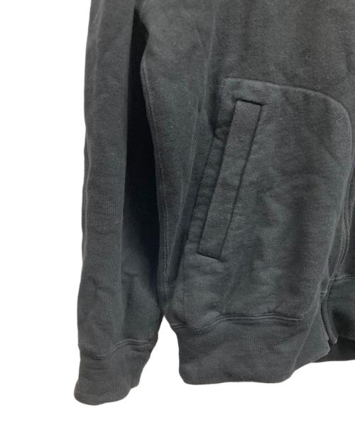 PLAY COMME des GARCONS（プレイコムデギャルソン）PLAY COMME des GARÇONS (プレイコムデギャルソン) ジップパーカー ブラック サイズ:Lの古着・服飾アイテム