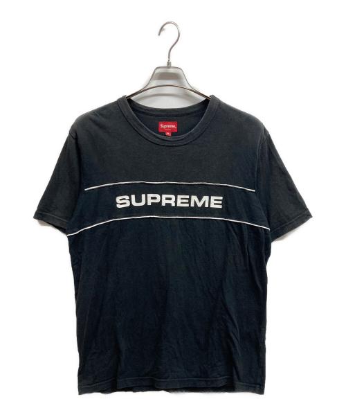SUPREME（シュプリーム）Supreme (シュプリーム) team ringer tee/	SupremeTシャツ ブラック サイズ:Mの古着・服飾アイテム