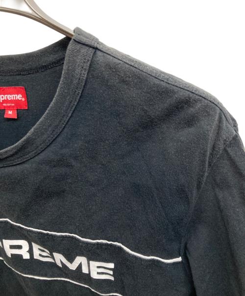 SUPREME（シュプリーム）Supreme (シュプリーム) team ringer tee/	SupremeTシャツ ブラック サイズ:Mの古着・服飾アイテム
