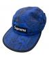 Supreme（シュプリーム）の古着「Nylon Soft Bill Snake Camp Cap/Supremeキャップ」｜ブルー