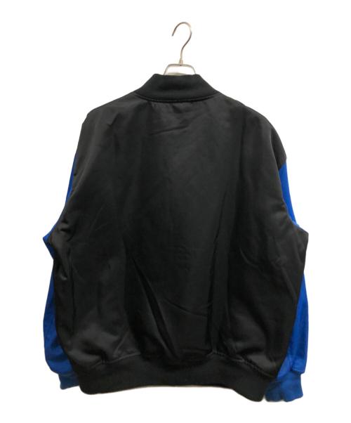 JORDAN（ジョーダン）JORDAN (ジョーダン) BRK CLGTE VRSTY JKT ブラック×ブルー サイズ:Lの古着・服飾アイテム