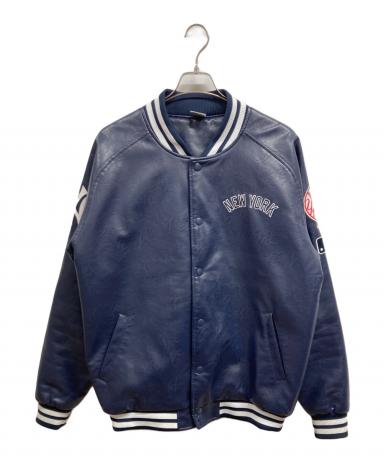 90s GENUINE MERCHANDISE レザースタジャン 中古・古着通販】GENUINE MERCHANDISE (ジェニュイン マーチャンダイズ