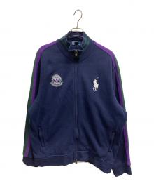 POLO RALPH LAUREN（ポロ・ラルフローレン）の古着「ジップスウェット」｜ネイビー