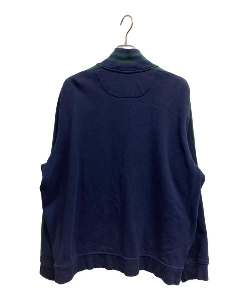 POLO RALPH LAUREN（ポロ・ラルフローレン）POLO RALPH LAUREN (ポロ・ラルフローレン) ジップスウェット ネイビー サイズ:XXLの古着・服飾アイテム