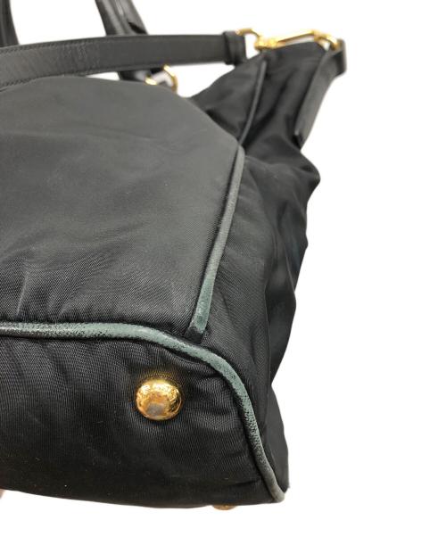 PRADA（プラダ）PRADA (プラダ) 2WAYバッグ ブラックの古着・服飾アイテム