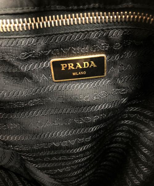 PRADA（プラダ）PRADA (プラダ) 2WAYバッグ ブラックの古着・服飾アイテム