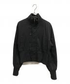 X-GIRLエックスガール）の古着「WASHED MILITARY JACKET」｜ブラック
