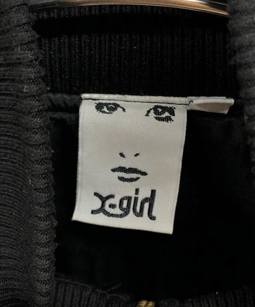 X-GIRL（エックスガール）X-GIRL (エックスガール) WASHED MILITARY JACKET ブラック サイズ:Sの古着・服飾アイテム