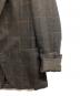 中古・古着 HUGO BOSS (ヒューゴ ボス) スリムフィットウールチェックテーラードジャケット ブラウン サイズ:46：8000円