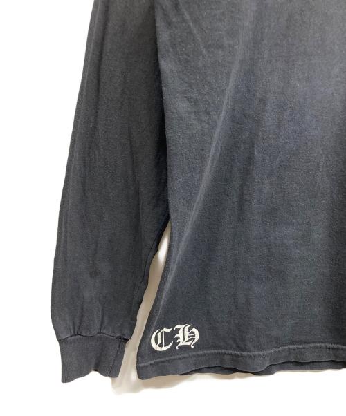 CHROME HEARTS（クロムハーツ）CHROME HEARTS (クロムハーツ) バックプリントロングスリーブカットソー ブラック サイズ:Mの古着・服飾アイテム