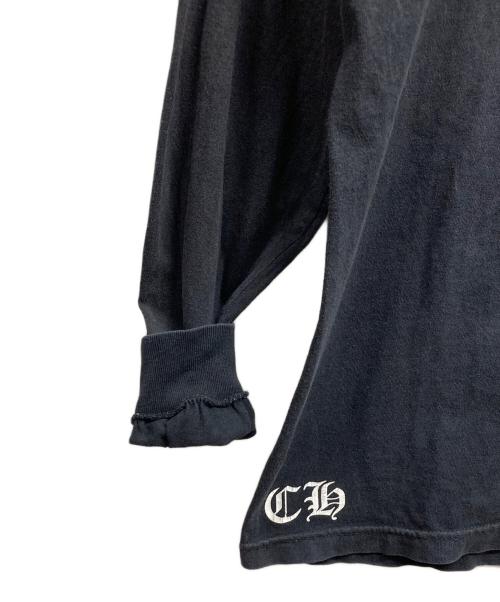 CHROME HEARTS（クロムハーツ）CHROME HEARTS (クロムハーツ) バックプリントロングスリーブカットソー ブラック サイズ:Mの古着・服飾アイテム