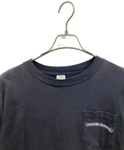 CHROME HEARTS（クロムハーツ）CHROME HEARTS (クロムハーツ) バックプリントロングスリーブカットソー ブラック サイズ:Mの古着・服飾アイテム